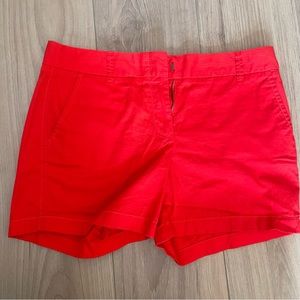 Women’s J.Crew chino shorts. 4” inseam
